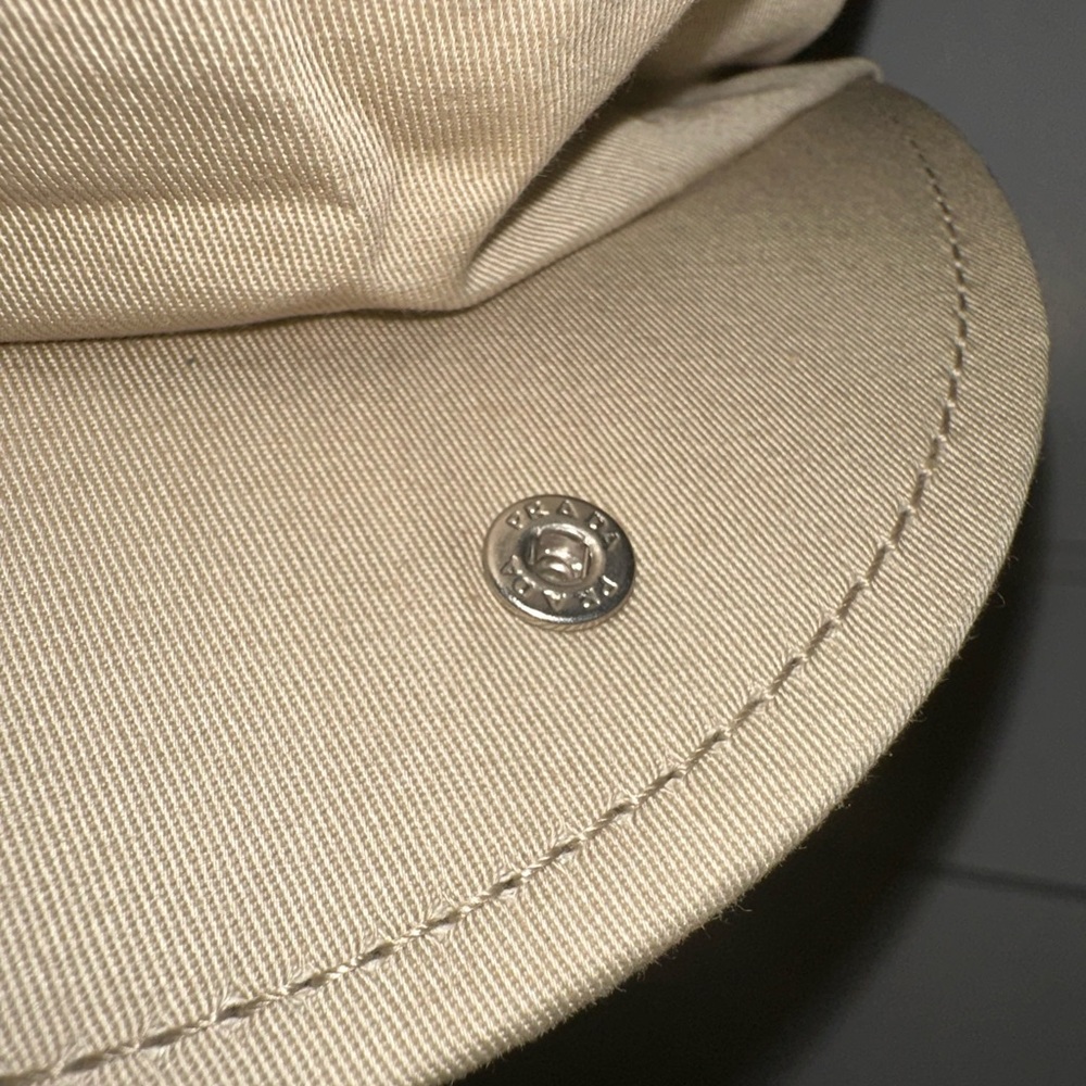 Prada Classic Tan Flat Cap - Picture 15 of 16